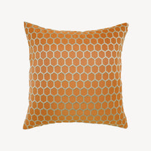 Load image into Gallery viewer, Cotton Club Orange Beige Cushion
