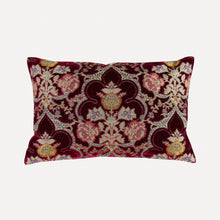 Load image into Gallery viewer, Cernobbio Cranberry Velvet  Cushion
