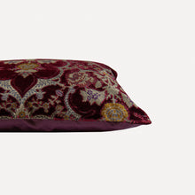 Load image into Gallery viewer, Cernobbio Cranberry Velvet  Cushion
