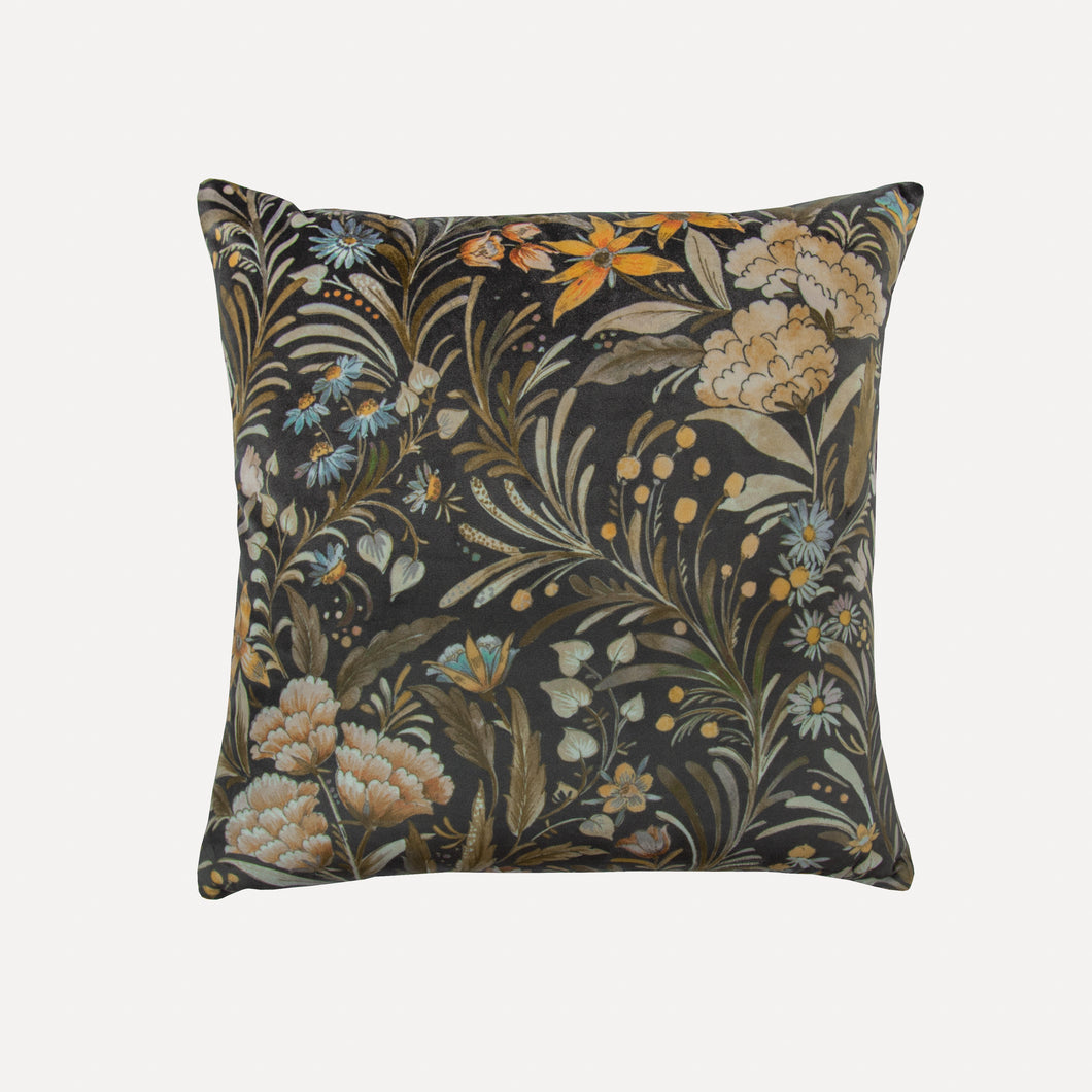Kew Cypress Velvet Cushion