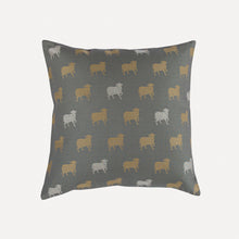 Load image into Gallery viewer, Pinjori Dull Gold Cushion
