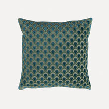 Load image into Gallery viewer, Vittorio Jade Velvet Cushion
